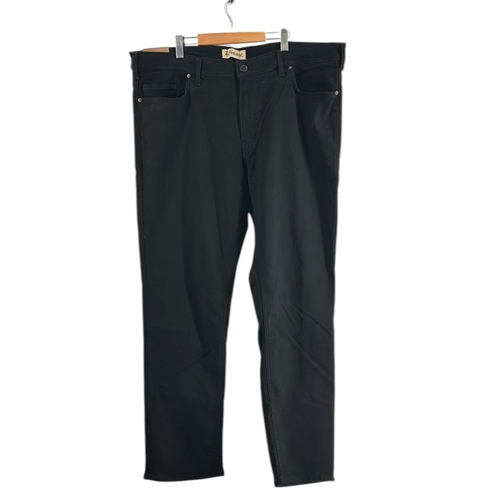Silver jeans authentic athletic jeans loose fit taper leg black size W 46 L 32